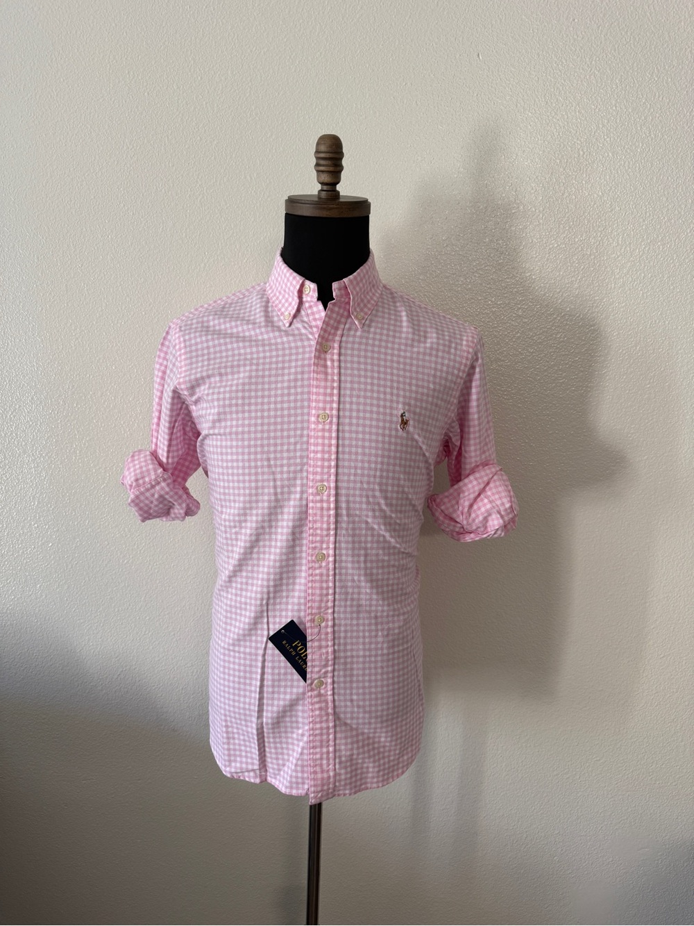 Polo by Ralph Lauren Pink Gingham Button-Down Shirt
